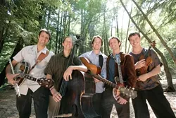 EAR BUTTER : Hot Buttered Rum, a band that's been called a rock band with bluegrass instruments, comes to Downtown Brew on Aug. 22. - PHOTO COURTESY OF HOT BUTTERED RUM