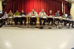 OY VEY :  Ten candidates are battling for two seats on the Los Osos CSD. Even after AB-2701, another changing of the guard paired with the potential failure of upcoming assessment votes could revolutionize the 30-year-old sewer debate ... again. - PHOTO BY JESSE ACOSTA