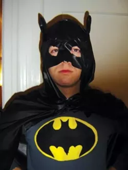 DA-DA-DA-DA-BAL-BO! K'POW! : Indie artist and Batman aficionado Adam Balbo brings his acoustic folk rock to Linnaea's Cafe on Feb. 8. - PHOTO COURTESY OF ADAM BALBO