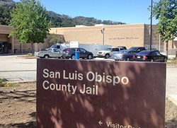 BEHIND BARS:  A tour of the SLO County jail was a window into our criminal justice system. - PHOTO BY CHRIS MCGUINNESS