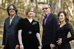 OUT OF THE SHADOWS : Ethereal pop folk quartet Shadowlands plays Steynberg Gallery on March 12. - PHOTO BY BARRY GOYETTE