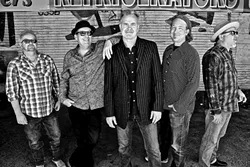 THE HARD WAY: Mike Rhodes and Hard Eight headlines a Songwriters at Play showcase on June 9 at Shell Café. - PHOTO COURTESY OF MIKE RHODES AND HARD EIGHT