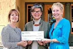 CHECK WRITERS: The Mortgage House is giving back to the communities it operates in with the help of an endowment fund directed toward helping businesses and students on the Central Coast. - PHOTO COURTESY OF THE MORTGAGE HOUSE