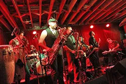 COME DOWN TO FUNKY TOWN: The Sure Fire Soul Ensemble brings their instrumental deep groove sounds to Tap It Brewing Co. on May 1. - PHOTO COURTESY OF THE SURE FIRE SOUL ENSEMBLE