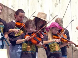 FAMILY FUN: The Parkfield Bluegrass Festival features a great kids talent show and fun for the whole family, May 5-8, in Parkfield. - PHOTO COURTESY OF THE PARKFIELD BLUEGRASS FESTIVAL
