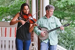 BETTER TOGETHER: Two amazing performers—Rhiannon Giddens and Dirk Powell—join forces to present an evening of Americana music on Nov. 18 at the Fremont Theater. - PHOTO COURTESY OF RHIANNON GIDDENS AND DIRK POWELL