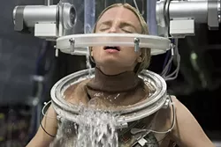 LAB RAT : Prairie - (Brit Marling) is forced to undergo repeated near death experiences, which bestow upon her strange powers. - PHOTO COURTESY OF NETFLIX