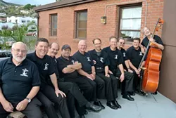 PROS: Royal Garden Swing Orchestra, manned by many of the area’s best jazz players, presents a free concert on July 31 at the AG Rotary Bandstand. - PHOTO COURTESY OF ROYAL GARDEN SWING ORCHESTRA