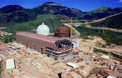 IN THE BEGINNING : Plans for the power plant were developed in the 1960s and ’70s but Diablo wasn’t built until the mid-1980s. - PHOTOS COURTESY OF PG&E