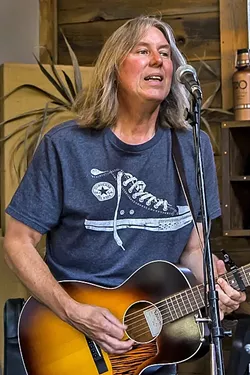 LOCAL LEGEND: Tim Jackson delivers his 10th album, Gasoline and Guitar Strings, during two album release shows: Oct. 7 at Paso’s Chatteau Lettau and Oct. 28 at SLO’s Band the Drum. - PHOTO BY CARL ADAMS