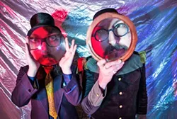 GET WEIRD: The Claypool Lennon Delirium featuring Sean Lennon (left) and Les Claypool (right) brings its psychedelic space rock to Fremont Theatre on Aug. 4. - PHOTO COURTESY OF THE CLAYPOOL LENNON DELIRIUM