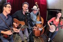 BLUEGRASS AND BARBECUE:  Americana pickers Chris Jones and the Night Drivers return to The Last Stage West BBQ for a buffet dinner and concert on Jan. 25. - PHOTO COURTESY OF CHRIS JONES AND THE NIGHT DRIVERS