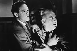 CUTTHROAT: When industrial engineer and new executive Fred Staples (Van Haflin, left) discovers he’s being groomed for aging executive Bill Briggs’ (Ed Begley) job, his ambition and morals conflict. - PHOTO COURTESY OF UNITED ARTISTS