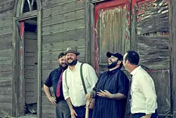 CENTRAL VALLEY BOYS: Hear Saltwater playing everything from bluegrass to rockabilly on Jan. 14 at Frog and Peach. - PHOTO COURTESY OF SALTWATER