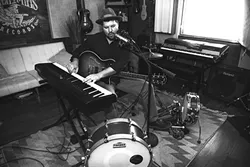 MEET THE BAND : Moonshiner Collective (aka, Dan Curcio) will bring his one-man band to SLO Brew on March 3, and just for fun, some friends will sit in. - PHOTO COURTESY OF MOONSHINER COLLECTIVE