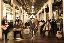 SWINGERS: Superstar Western swing act The Time Jumpers—featuring Vince Gill and Ranger Doug Green—play the SLOPAC on Oct. 3. - PHOTO COURTESY OF THE TIME JUMPERS