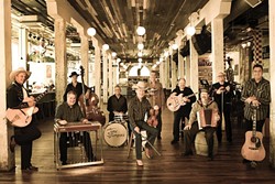 SWINGERS:  Superstar Western swing act The Time Jumpers&mdash;featuring Vince Gill and Ranger Doug Green&mdash;play the SLOPAC on Oct. 3. - PHOTO COURTESY OF THE TIME JUMPERS