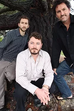 FUNKY: Santa Cruz-based funk rock trio Wasabi (pictured) makes its Central Coast debut when it backs Shane Stoneman on his album release party on March 10, at Sweet Springs Saloon, as well as playing a set of their own music. - PHOTO COURTESY OF WASABI