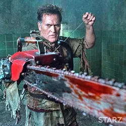 GROOVY: Bruce Campbell is back as Ash Williams in Starz 'Ash vs. Evil Dead.' - PHOTO COURTESY OF STARZ