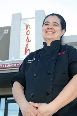 SHE KNOWS: Nosh Delights Owner-Chef Esther “Mamma” Abobo is all about creating warm, comforting food that’s anything but contrived. - PHOTOS BY REID CAIN