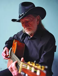 WILLIE & TRIGGER: Country superstar Willie Nelson and his beloved Martin guitar, Trigger, appear at the Avila Beach Resort on Oct. 21. - PHOTO COURTESY OF WILLIE NELSON