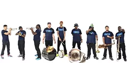 NOLA STYLE!: New Breed Brass Band brings its second line sounds to Tooth & Nail Winery on Aug. 5. - PHOTO COURTESY OF NEW BREED BRASS BAND