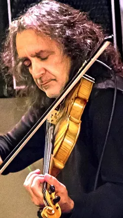 CANDLELIGHT : Sal Garza (pictured) and the Candlelight Strings plays a healing concert on July 29 in St. Benedict’s Episcopal Church of Los Osos in response to the Orlando nightclub massacre and other recent tragic events. - PHOTO BY CARL ADAMS