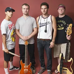 TRIBAL ROCK: On their first trip through SLO Town, Arizona tribal rock act Sunset Voodoo plays Frog and Peach on Oct. 13. - PHOTO COURTESY OF SUNSET VOODOO