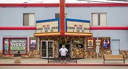 1966 TO 2016: Larry Rodkey worked with film at his first job at the Fremont and now does it all digitally at the Fair Oaks Theatre, which he owns. - PHOTO BY JAYSON MELLOM