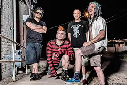 POZO PICNIC : Punk heroes NOFX are one of half a dozen punk acts playing Pozo Saloon on Sept. 24. - PHOTO BY BEN GARCIA