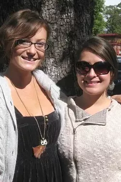 Nicole Smith (L) and Patricia Gallagher (R)