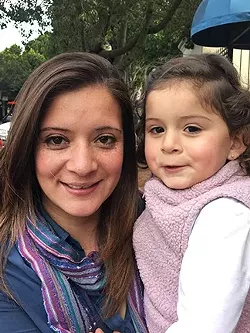 Patricia Eperjesi and her daughter
