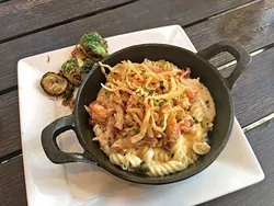PAPPY MCGREGOR’S PUB AND GRILL: Treat yo’ self with the decadent lobster mac ’n’ cheese from Pappy McGregor’s Pub and Grill. - PHOTO BY KAREN GARCIA