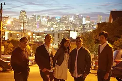 SHOEGAZERS: Starry Eyed Cadet brings their indie pop and rock sounds to Frog and Peach on June 1. - PHOTO COURTESY OF STARRY EYED CADET