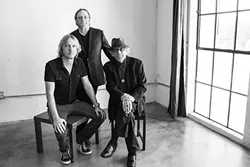 BLUES SUPERGROUP: The Rides—featuring (left to right) Kenny Wayne Shepherd, Stephen Stills, and Barry Goldberg—headline the Avila Beach Blues Festival on May 28 at the Avila Beach Golf Resort. - PHOTO COURTESY OF THE RIDES