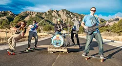 UNSTOPPABLE: Reggae act Na’an Stop returns to Frog and Peach with a fun new album on May 18. - PHOTO BY NATHAN RIGUARD