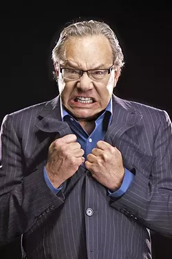 GRRRR!!! : Comedian and satirist Lewis Black is airing rants from all over the country in his new Audible series, The Rant is Due. - PHOTO COURTESY OF CLAY MCBRIDE