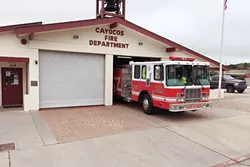 CHANGING HANDS: The Cayucos Fire Department is making the switch from local to county control after the board voted to dissolve the department. - PHOTO COURTESY OF THE CAYUCOS FIRE DEPARTMENT