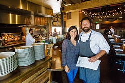 YUM:  After opening in 2015, readers rewarded Ember owners Brian and Harmony Collins for serving up infamously delicious fare with a Best South County Restaurant win. - PHOTO BY JAYSON MELLOM