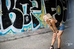 ROCK GODDESS: Kristen Black brings her band to The Pour House on April 21, debuting some new songs from a forthcoming release. - PHOTO BY BRITTANY APP