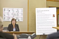 NAME GAMES CalCoastNews' company name and website are up for grabs as part of a $1.1 million libel judgment against the company and its cofounders Karen Velie and Daniel Blackburn. - PHOTO BY JAYSON MELLOM