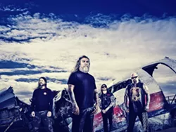 SATAN'S LITTLE HELPERS Iconic death metal act Slayer headlines a three-act show at Vina Robles Amphitheatre on Aug. 8. - PHOTO COURTESY OF SLAYER