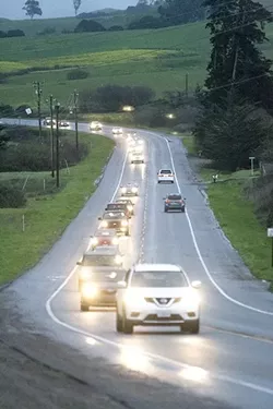 ON THE ROAD A local law firm is trying to help drivers stay safe by compiling a list of SLO’s 25 most dangerous intersections. - FILE PHOTO