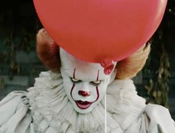 EVIL The villainous clown Pennywise (Bill Skarsg&aring;rd) returns in the remake of the classic thriller IT. - PHOTO COURTESY OF WARNER BROS. PICTURES