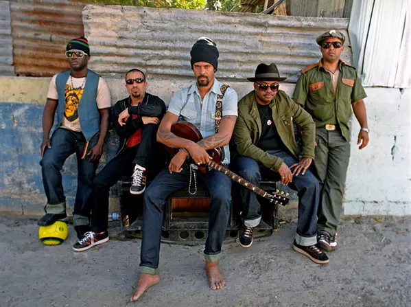 LOVING OUT LOUD Michael Franti & Spearhead (pictured) headlines the Whale Rock Music & Arts Festival on Sept. 16, and Jamestown Revival headlines Sept. 17. - PHOTO COURTESY OF MICHAEL FRANTI & SPEARHEAD