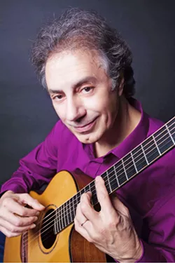 ACOUSTIC MASTER Guitar genius Pierre Bensusan plays the Steynberg Gallery on Sept. 29. - PHOTO COURTESY OF PIERRE BENSUSAN