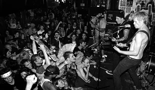 CANADIAN PUNKS The Dayglo Abortions (pictured) play a four-band punk show at Skip Gibson's on Oct. 12. - PHOTO COURTESY OF THE DAYGLO ABORTIONS