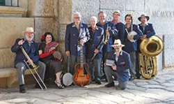 HOT, HOT, HOT! On Nov. 19, check out Santa Barbara's Ulysses Jazz Band at the Pismo Beach Vets Hall. - PHOTO COURTESY OF ULYSSES JAZZ BAND
