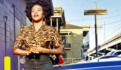 ROCK AND ROLLER Nikki Hill brings her old school blues shouter and early rock 'n' roll sounds to the SLO Blues Society show on Dec. 2, in the SLO Vets Hall. - PHOTO COURTESY OF NIKKI HILL