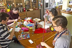 CRAFT DAY Sewing, soap making, and macramé are do-it-yourself gifts anyone can craft for their family and friends. - PHOTO BY JAYSON MELLOM